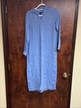 Talbots Petite linen dress